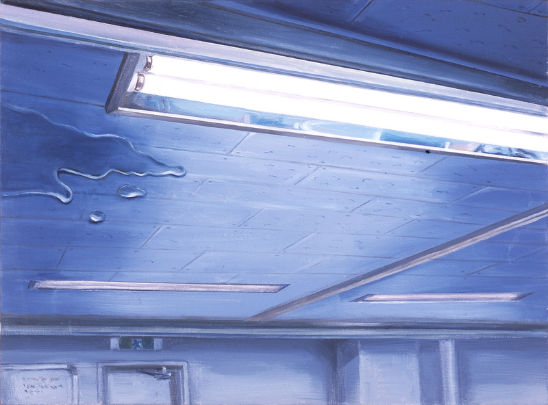 Ceiling & Light II | Oil on Canvas | 72X53 cm | 2007