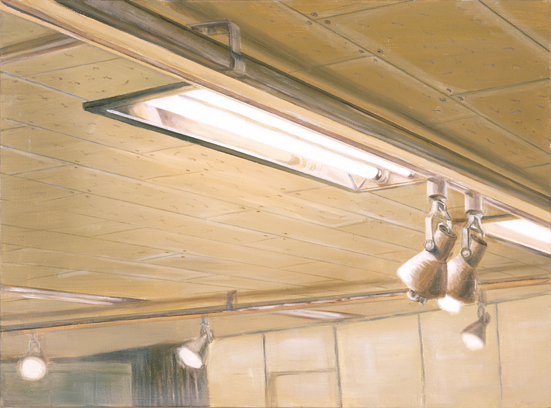 Ceiling & Light IV | Oil on Canvas | 72X53 cm | 2007