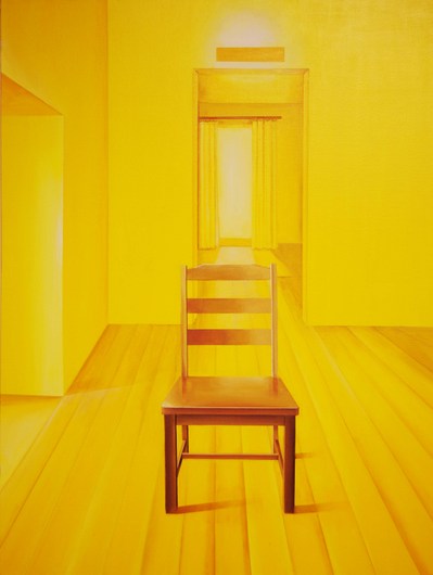 Chair Series Yellow Space | Acrylic on Canvas | 30X40 in | 2012