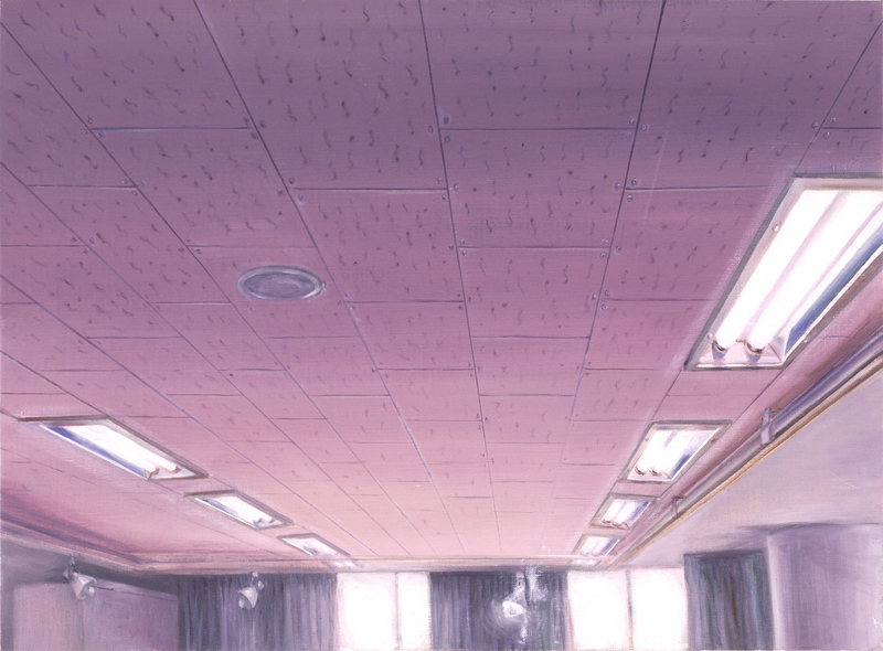 Ceiling & Light IX | Oil on Canvas | 72X53 cm | 2007