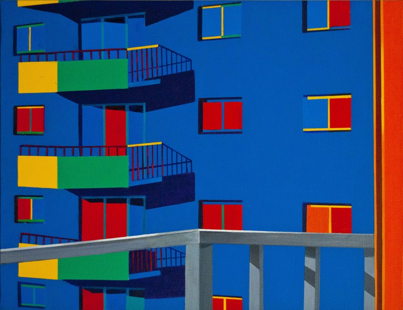 Each Other II | Acrylic on Canvas | 25.50X19.75 in | 2012